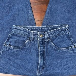 BBBlue High-rise Thick Cotton Jeans, No Back Pockets